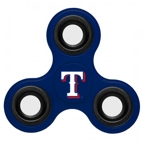 MLB Texas Rangers 3 Way Fidget Spinner F54 - Royal